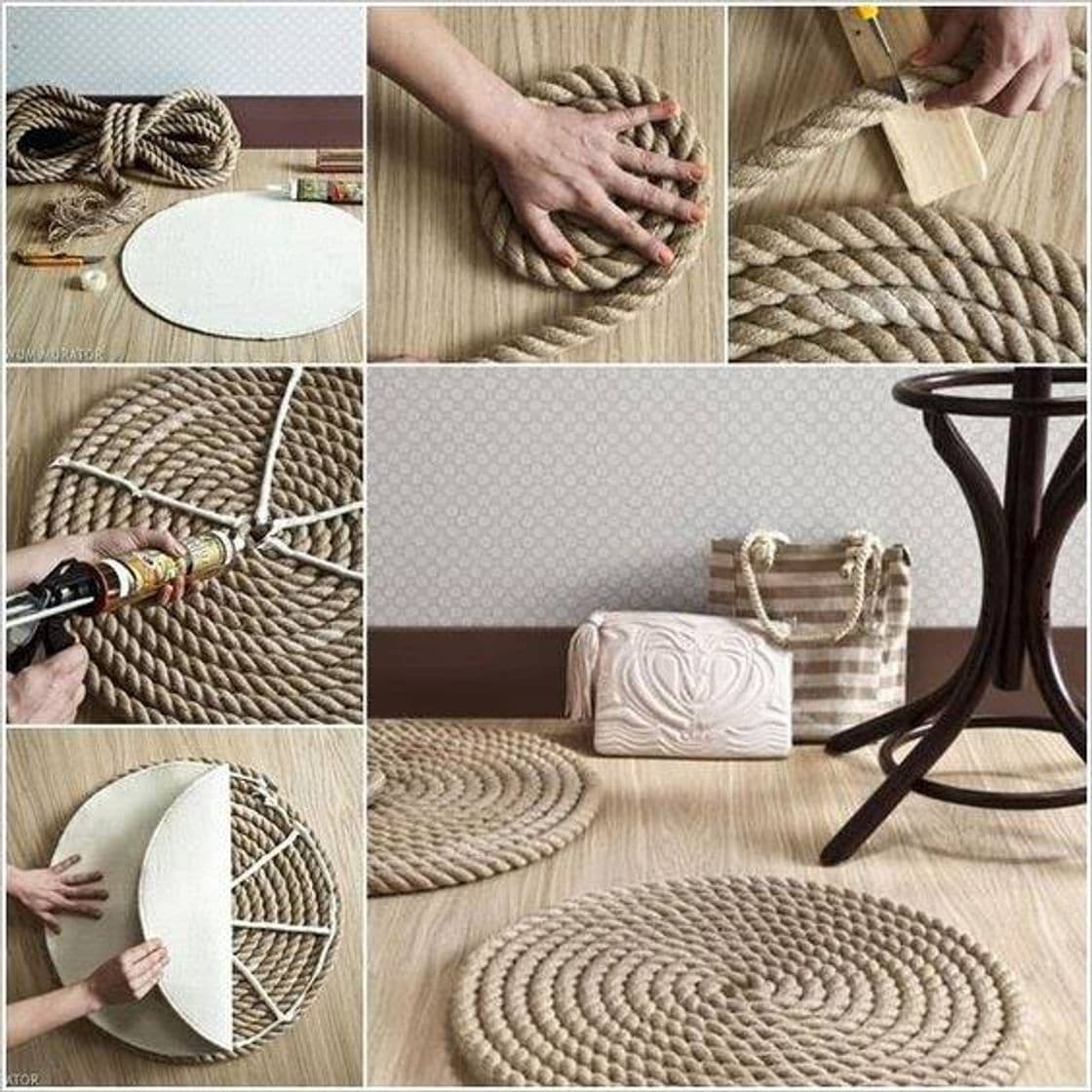 Moda Tapete corda sisal