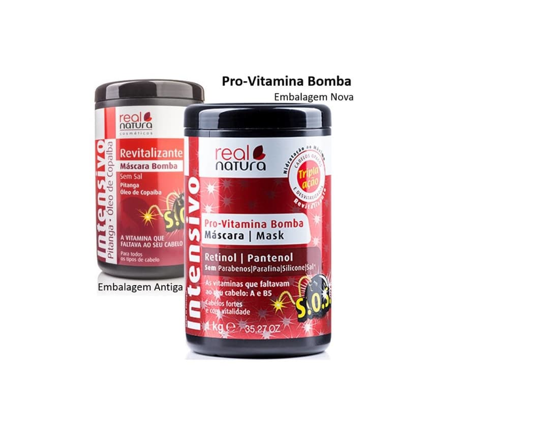 Producto Real Natura Pro-Vitamina Bomba