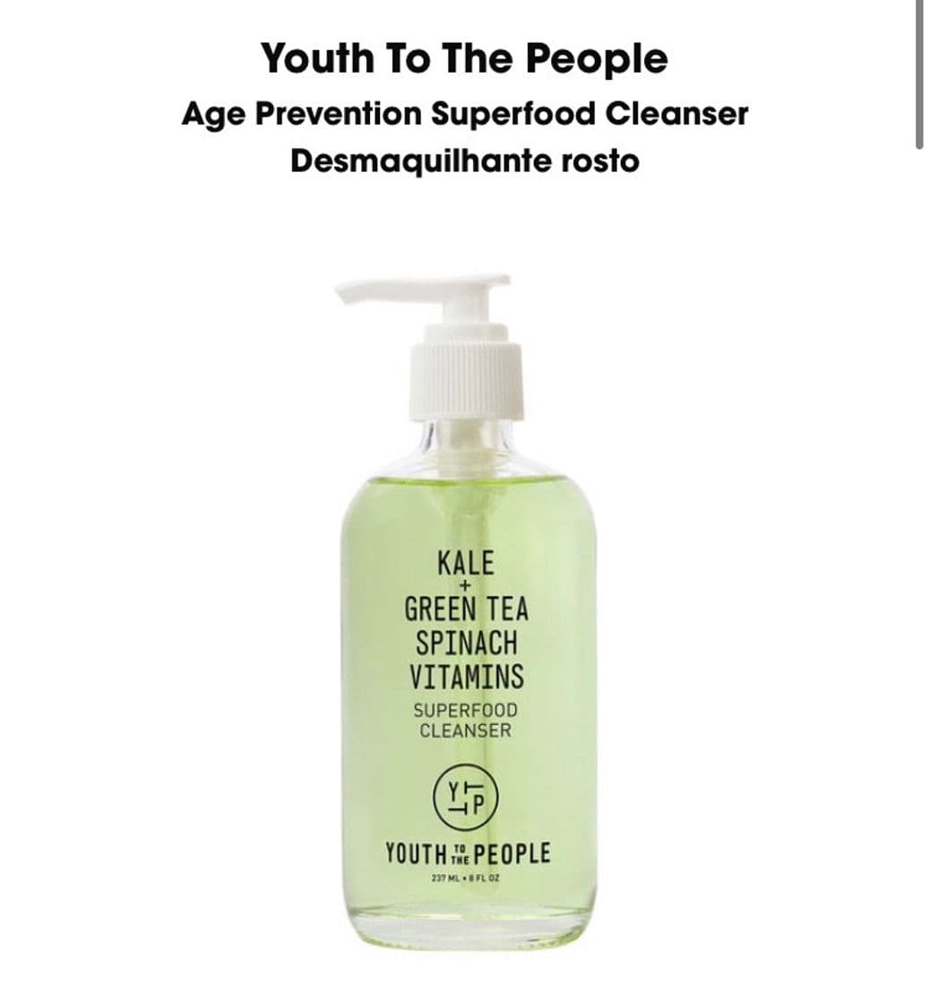 Moda Age Prevention Superfood Cleanser - Desmaquilhante rosto - Sephora