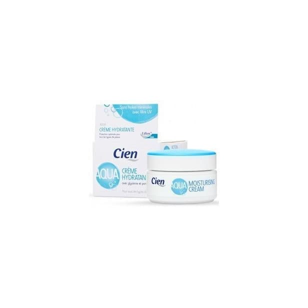 Producto Crema Cien Aqua Hidratante con Glicerina y Pantenol