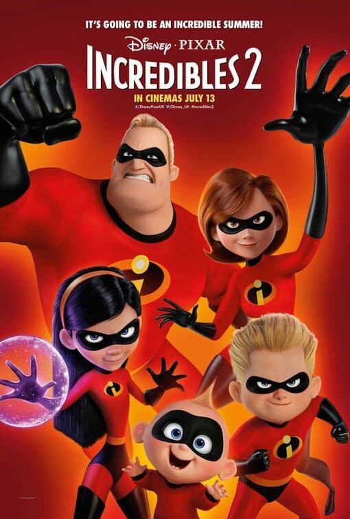 Película Incredibles 2 