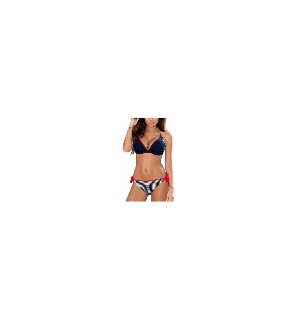 Producto UMIPUBO Mujer Conjunto de Bikini Cintura Alta Traje de Baño de Dos