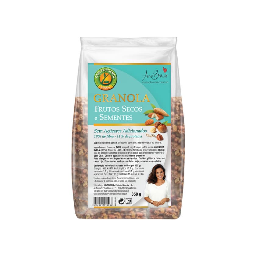 Product Granola Ana Bravo 