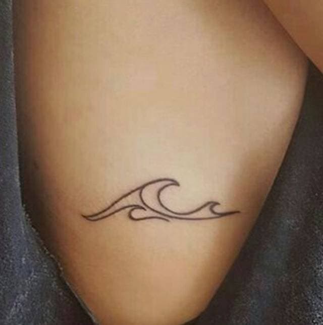 Fashion Wave tattoo🌊