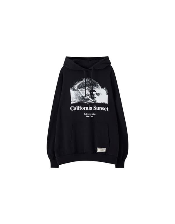 Producto Sweatshirt preta "California Sunset"