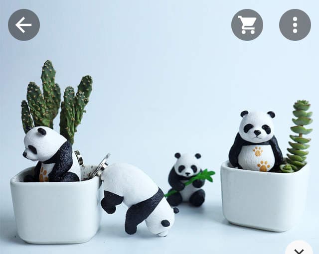 Producto Panda decoração 