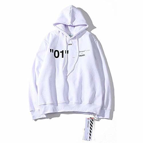 Product CVDEKH Streetwear Camisetas Off OW Logo Sudadera con Capucha Otoño Invierno Moda