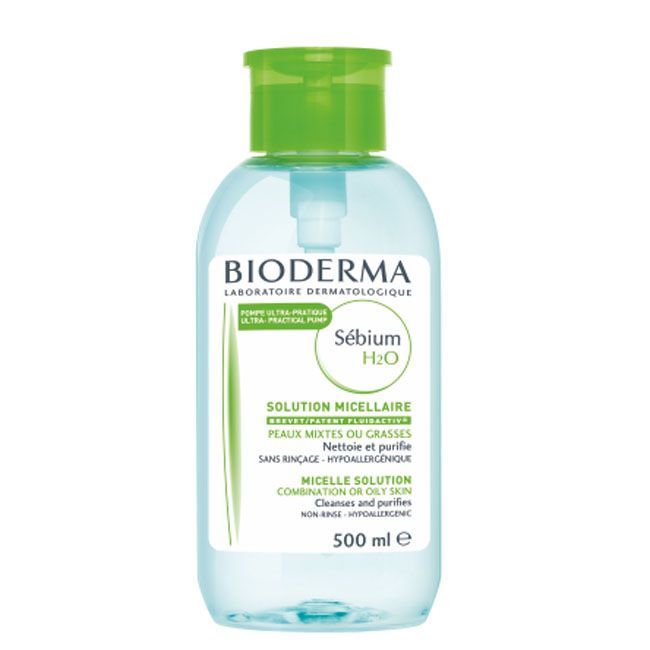 Fashion Bioderma Sebium H2O. Solução Micelar Pump Reverse