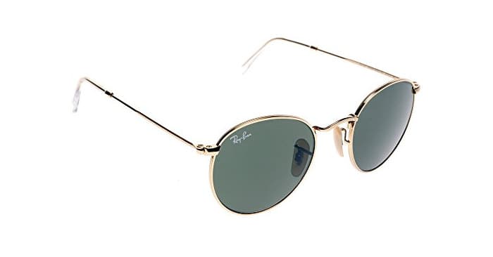 Fitness Ray-Ban Oro Verde clásico del G-15 de 50 mm redondo del metal