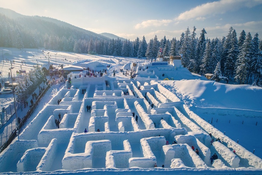 Lugar Snowlandia Śnieżny Labirynt