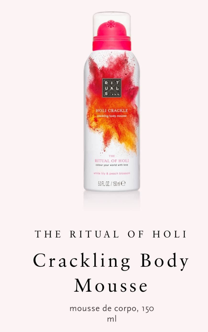 Product Crackling Body Mousse