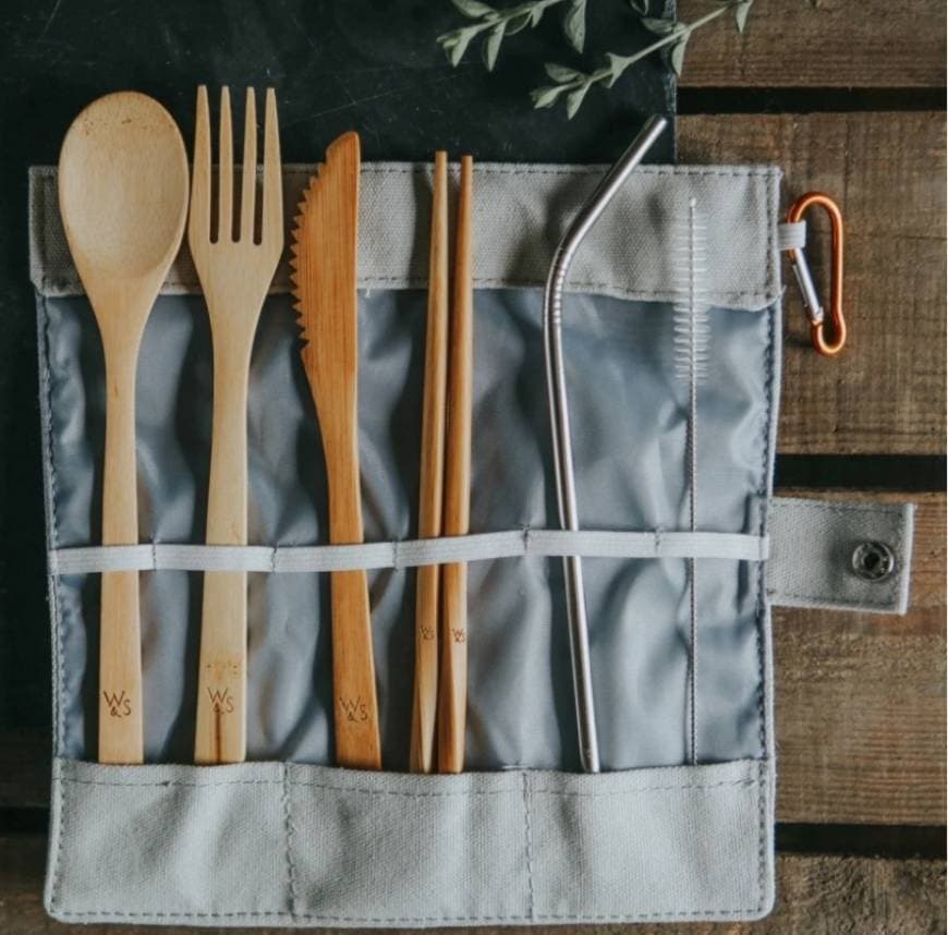 Product Bamboo cutlery set