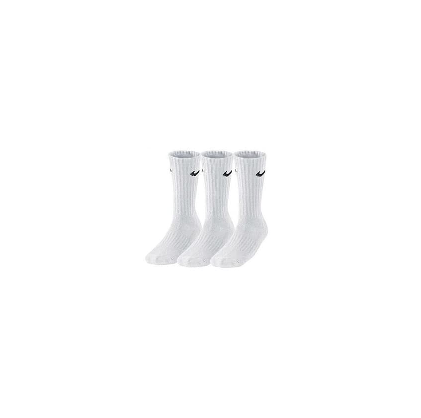 Fashion Nike 3Ppk Value Cotton Crew - Calcetines unisex