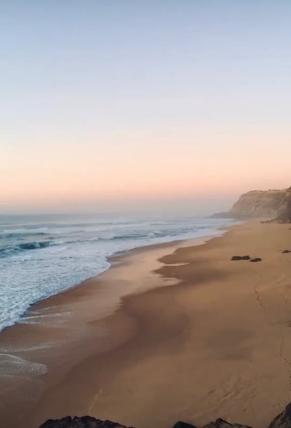 Lugar Praia da Mexilhoeira, Santa Cruz