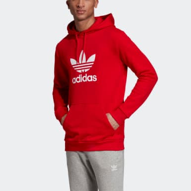 Fashion sweat vermelha adidas 