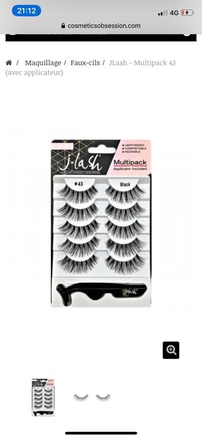 Producto Faux cils