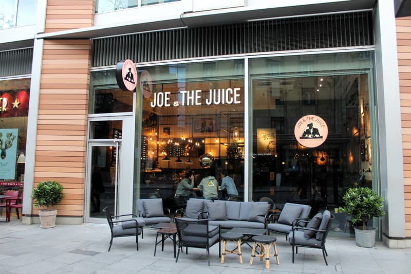 Restaurantes Joe and the Juice