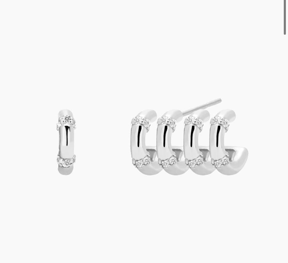 Product Buy Giselle Silver Earrings at P D PAOLA ®