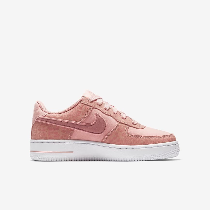 Moda Unisex Niños Juventud Nike Air Force 1 Bajo Cuero Atada Entrenadore