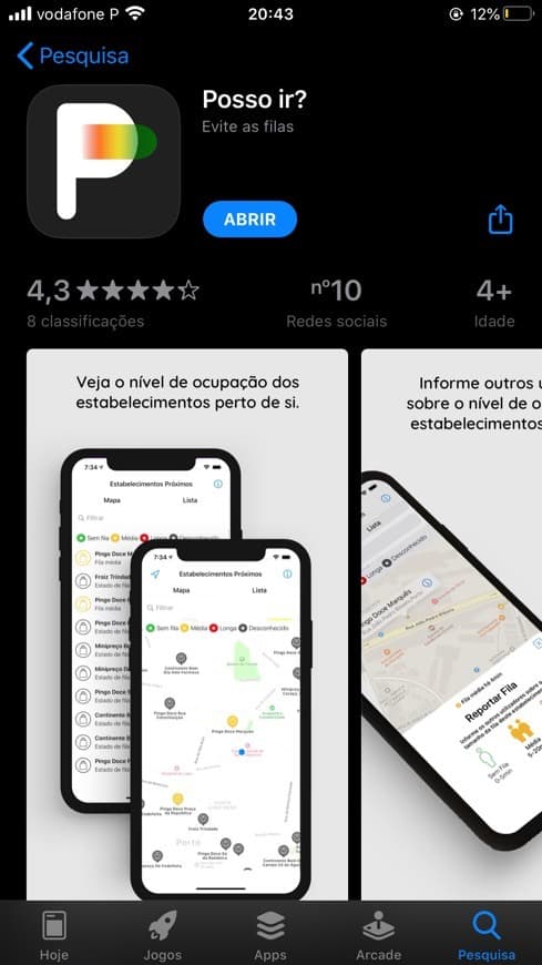 App App Posso Ir ? 