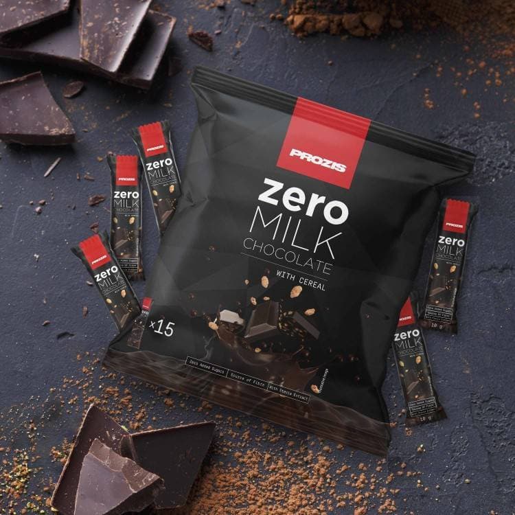 Product 15 x Mini Zero Milk Chocolate with Cereals 10 g