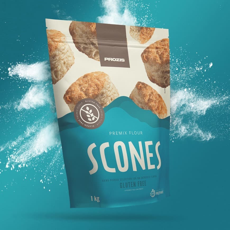 Product Prozis Preparado de Farinha sem Glúten para Scones 