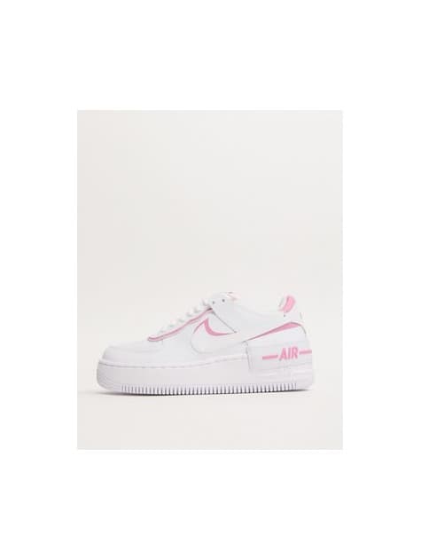 Product Zapatillas de Mujer Sneakers NIKE Air Force 1 Shadow en Piel Blanca