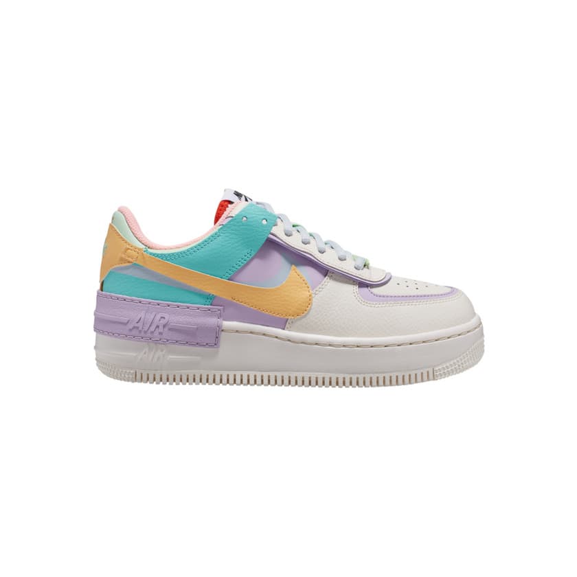 Producto Zapatillas de Mujer Sneakers NIKE Air Force 1 Shadow en Piel Blanca