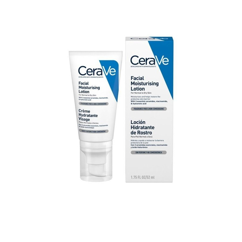 Product CeraVe Loção facial para pele normal a seca