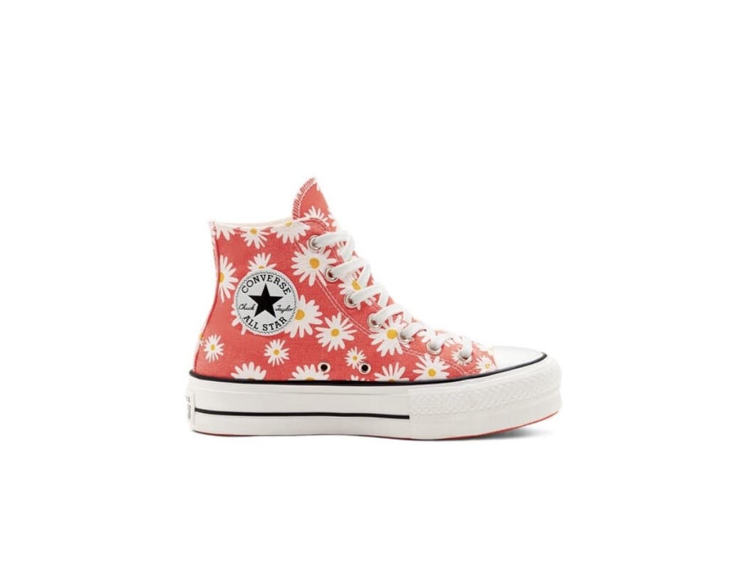 Product Women's Camp Daisies Platform Chuck Taylor All Star High Top