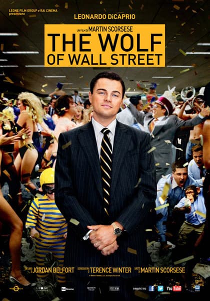 Película The Wolf of Wall Street