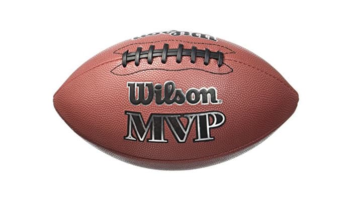 Fitness Wilson WTF1411XB Pelota de fútbol Americano NFL MVP Material Compuesto para Juego