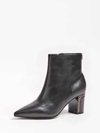 Moda BLONDIE REAL LEATHER ANKLE BOOTS