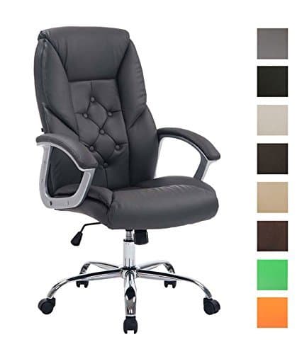 Product CLP Silla de Oficina Rodeo XXL en Cuero PU I Silla de