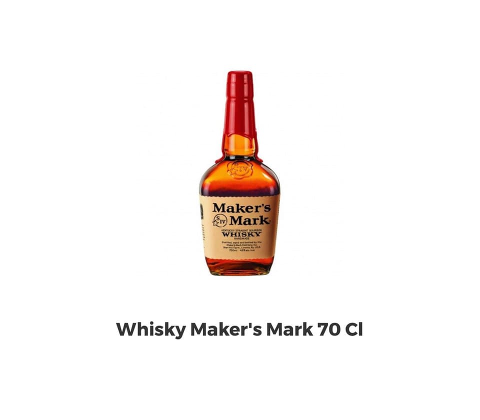 Producto Whisky Maker’s Mark