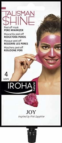 Beauty Iroha Nature - Mascarilla Facial Peel Off Rosa, Talisman Shine, Reductora de