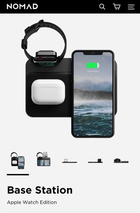 Fashion Nomad Base Station (Apple Watch edition)