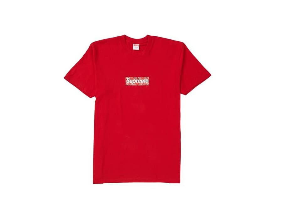 Producto Supreme Bandana Box Logo Tee Red