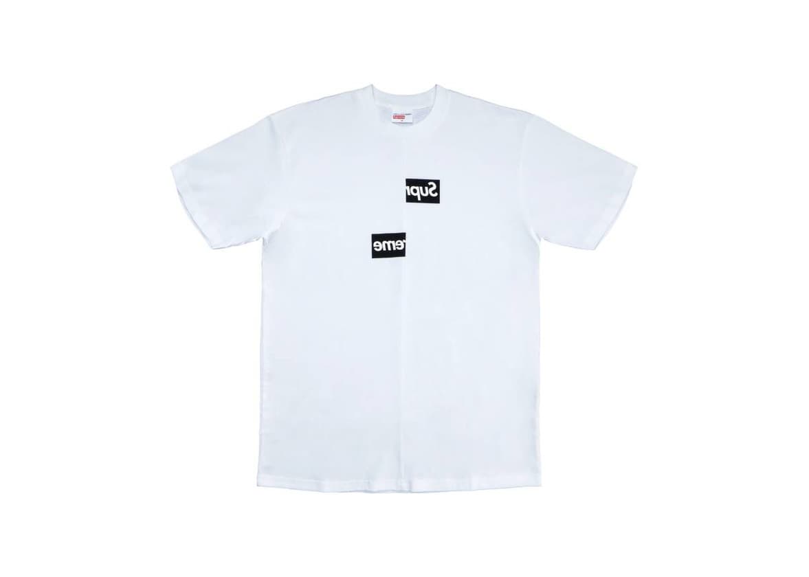 Producto Supreme Comme des Garcons SHIRT Split Box Logo Tee White