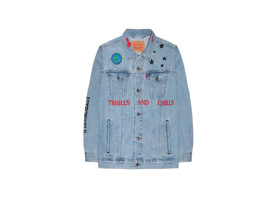 Product Travis Scott Astroworld Levis Denim Jacket Blue