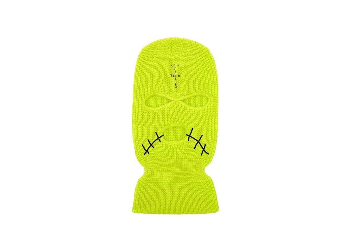 Product Travis Scott JACKBOYS Cover Neon Mask Green