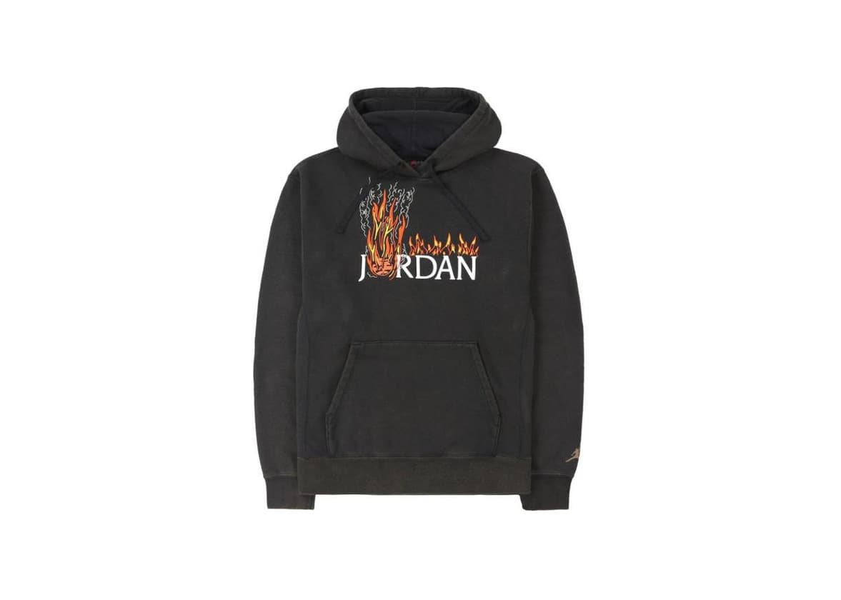 Product Travis Scott MJ Fleece Hoodie Black