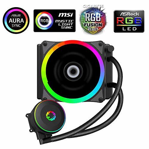 Product GAMEMAX Iceberg 120 Rainbow Sistema de refrigeración de líquido AIO Ventilador RGB