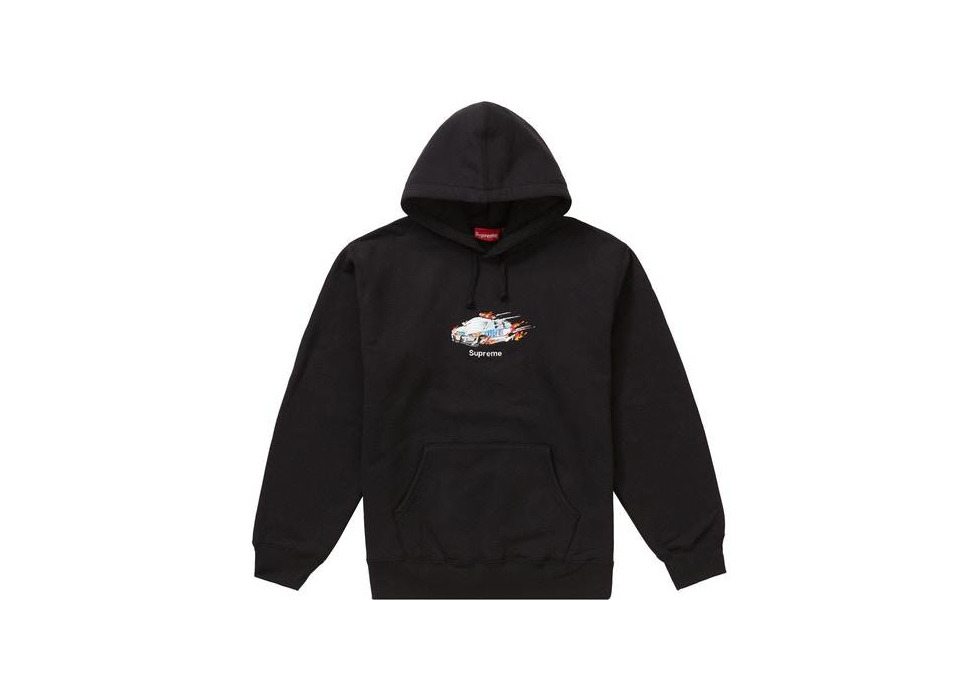 Product Supreme Cop Car Hooded Sweatshirt Black