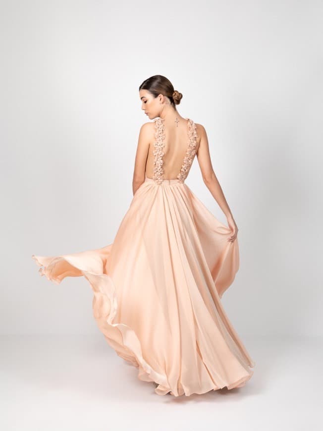 Product Vestido Lidia Nude – Rocío Osorno