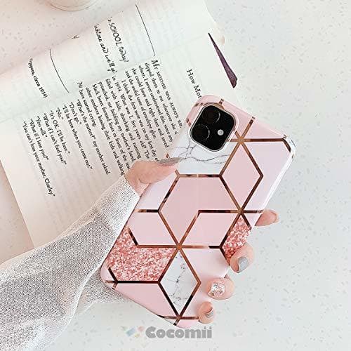 Electronic Cocomii Geometric Marble Armor iPhone 11 Pro MAX Funda Nuevo [Oro Rosa