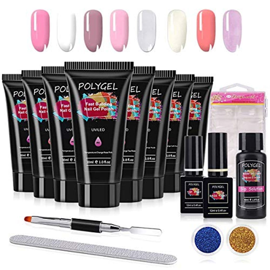 Beauty Poly Gel Para Uñas Kit