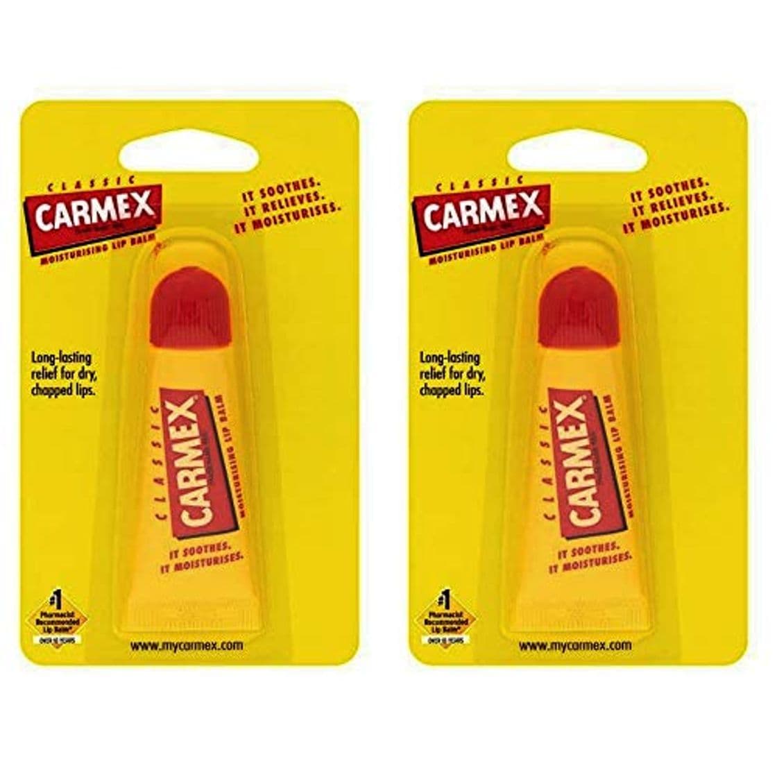 Product Carmex Bálsamo Labial Hidratante Clásico en Tubo Chapstick 10gr