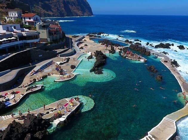 Lugar Piscinas Naturais de Porto Moniz , Madeira Island 