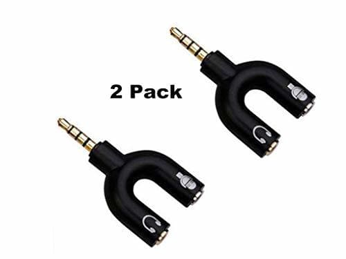 Electronic 3.5mm Audio Splitter Stereo A Mic Y Auriculares Jack Adaptador TeléFono